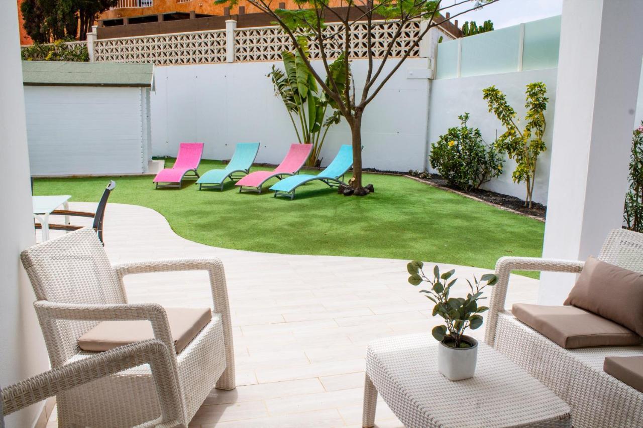 Villa Sol Y Paz, Espacioso Jardin Y Aparcamiento Corralejo Esterno foto