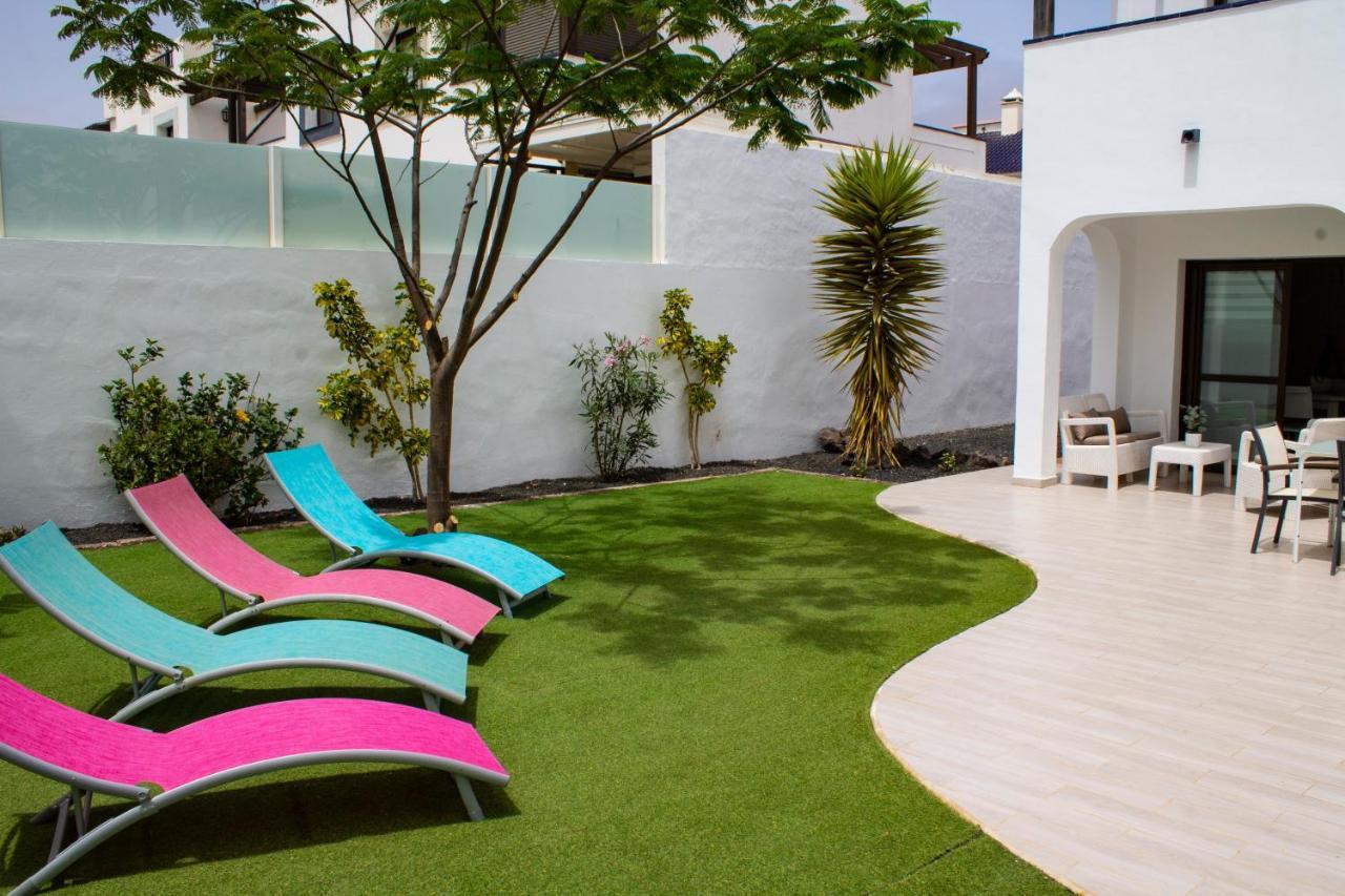Villa Sol Y Paz, Espacioso Jardin Y Aparcamiento Corralejo Esterno foto