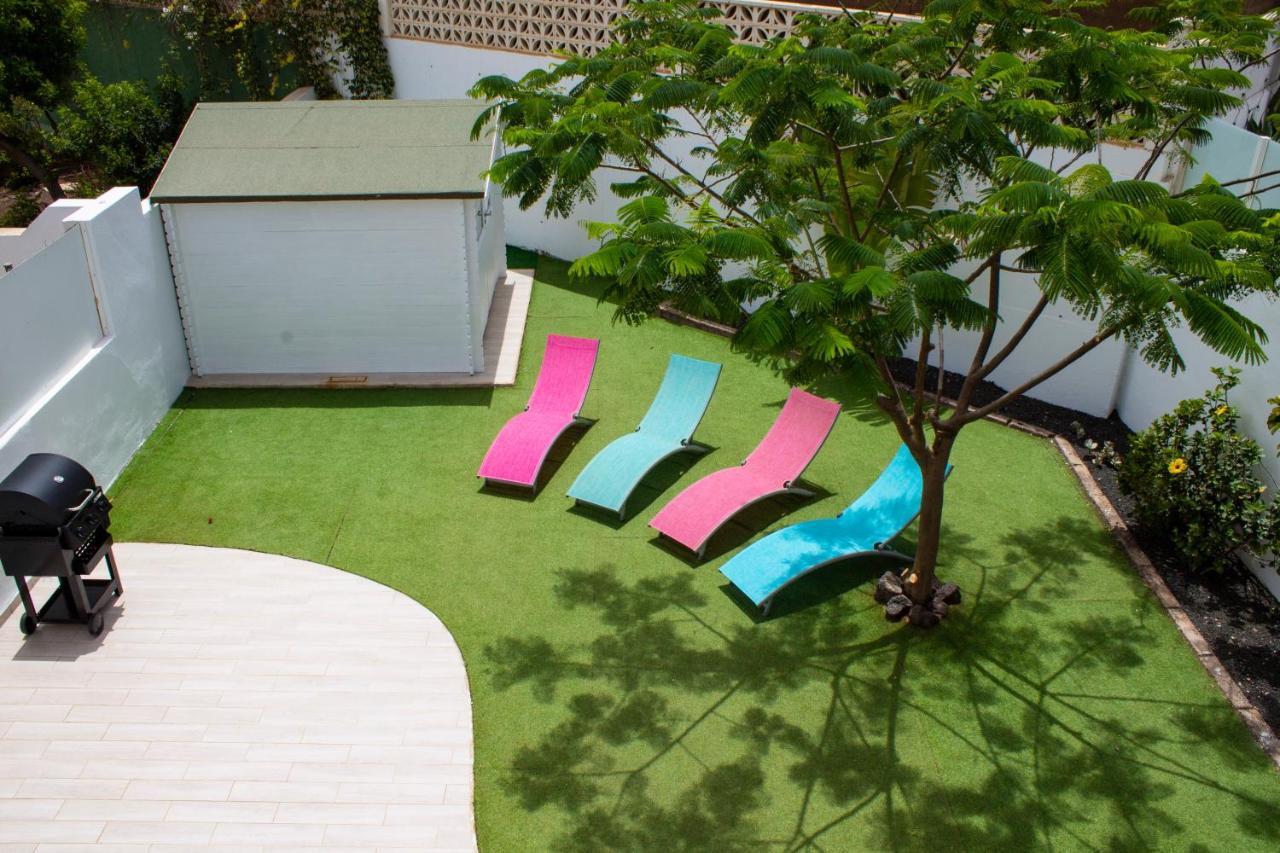 Villa Sol Y Paz, Espacioso Jardin Y Aparcamiento Corralejo Esterno foto